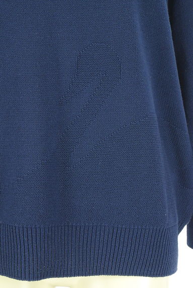 LOUNIE（ルーニィ）の古着「スワン織Vネックニットトップス（ニット）」大画像４へ