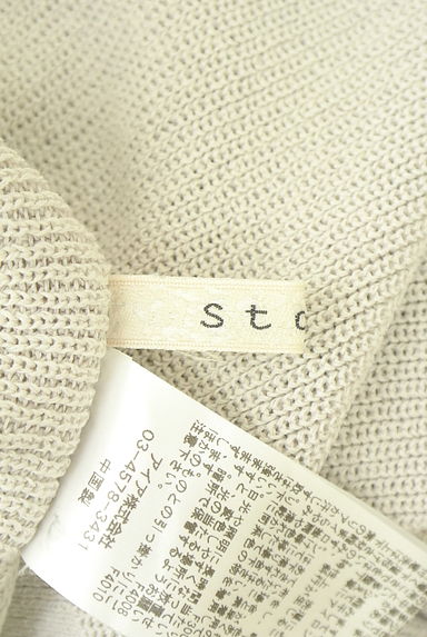 Stola.（ストラ）の古着「後ろVネック7分袖ニットトップス（ニット）」大画像６へ
