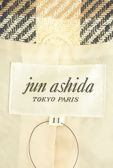 JUN ASHIDA（ジュン アシダ）の古着「綿麻ノーカラージャケット（ジャケット）」大画像６へ
