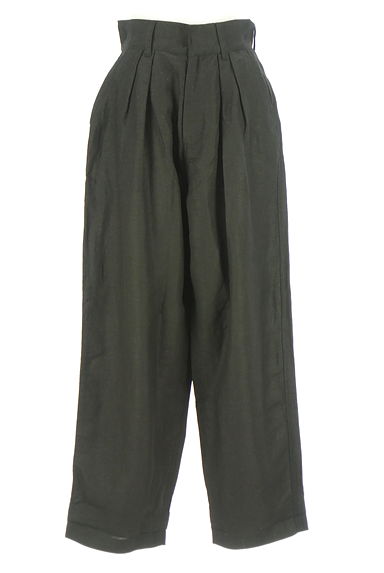 Ungrid（アングリッド）の古着「リネン混ツータックワイドパンツ（パンツ）」大画像１へ