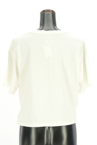 Ungrid（アングリッド）の古着「前裾ツイスト半袖Tシャツ（Ｔシャツ）」大画像２へ