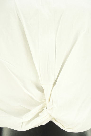 Ungrid（アングリッド）の古着「前裾ツイスト半袖Tシャツ（Ｔシャツ）」大画像５へ
