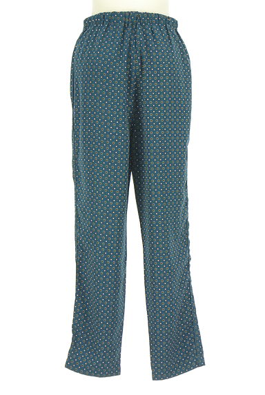 Ungrid（アングリッド）の古着「ドロスト総柄テーパードパンツ（パンツ）」大画像２へ