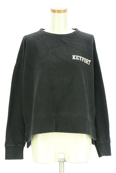 Ungrid（アングリッド）の古着「ロゴプリントスウェットトップス（スウェット・パーカー）」大画像１へ
