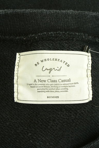 Ungrid（アングリッド）の古着「ロゴプリントスウェットトップス（スウェット・パーカー）」大画像６へ