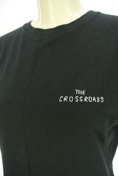 Ungrid（アングリッド）の古着「ロゴ刺繍半袖Tシャツ（Ｔシャツ）」大画像４へ