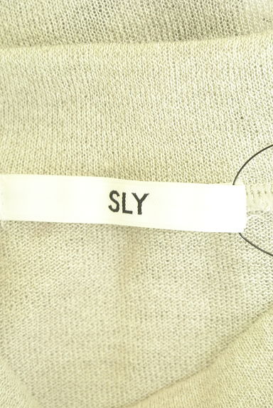 SLY（スライ）の古着「モックネックシアーニット（ニット）」大画像６へ