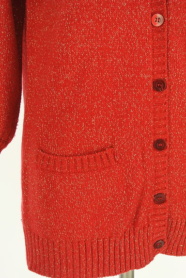 JILLSTUART（ジルスチュアート）の古着「ミドル丈ラメニットカーディガン（カーディガン・ボレロ）」大画像５へ