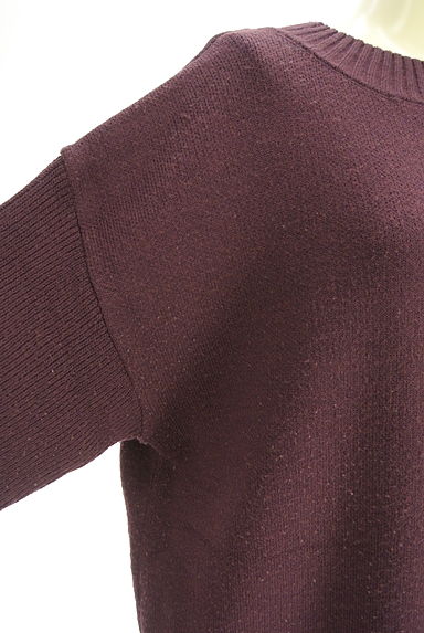 JEANASiS（ジーナシス）の古着「オーバーシルエットニットプルオーバー（セーター）」大画像４へ