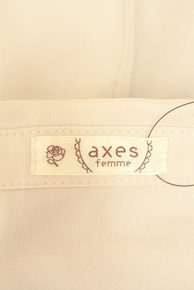 axes femme（アクシーズファム）の古着「ネクタイ付き半袖ブラウス（ブラウス）」大画像６へ