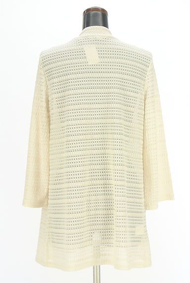 Laura Ashley（ローラアシュレイ）の古着「透かし編みニットカーディガン（カーディガン・ボレロ）」大画像２へ