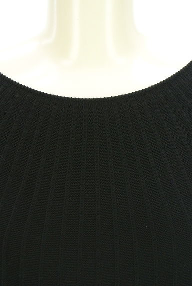 LAUTREAMONT（ロートレアモン）の古着「ボートネックリブニットトップス（ニット）」大画像４へ