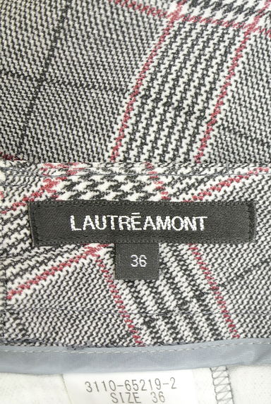 LAUTREAMONT（ロートレアモン）の古着「チェック柄スラックスパンツ（パンツ）」大画像６へ
