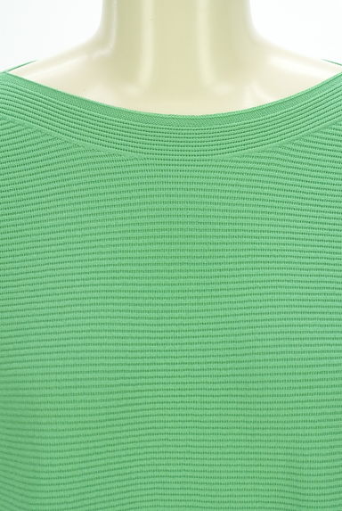 INDIVI（インディヴィ）の古着「7分袖ドルマンニットトップス（ニット）」大画像４へ