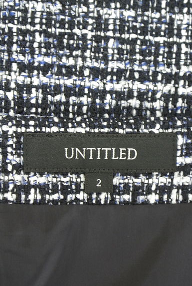 UNTITLED（アンタイトル）の古着「ラメツイード膝下スカート（スカート）」大画像６へ