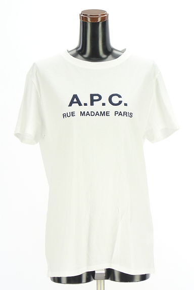 A.P.C.（アーペーセー）の古着「ロゴ刺繍Tシャツ（Ｔシャツ）」大画像１へ