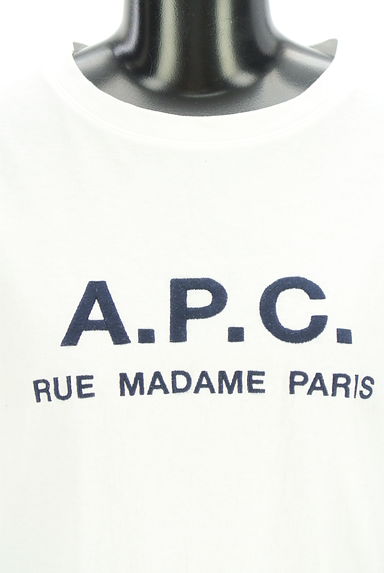 A.P.C.（アーペーセー）の古着「ロゴ刺繍Tシャツ（Ｔシャツ）」大画像４へ