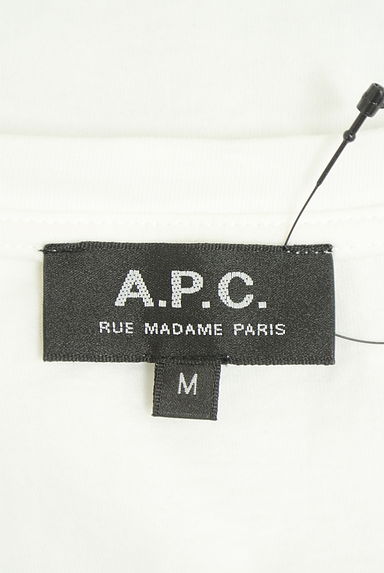 A.P.C.（アーペーセー）の古着「ロゴ刺繍Tシャツ（Ｔシャツ）」大画像６へ