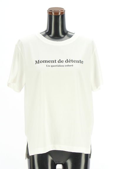 UNTITLED（アンタイトル）の古着「ロゴプリントTシャツ（Ｔシャツ）」大画像１へ