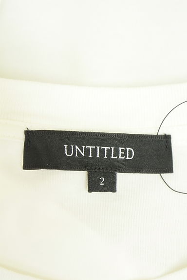 UNTITLED（アンタイトル）の古着「ロゴプリントTシャツ（Ｔシャツ）」大画像６へ