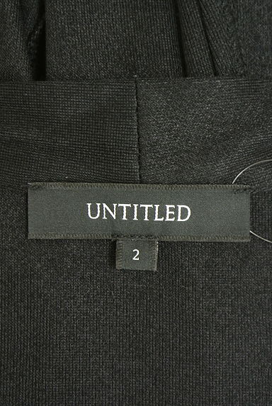 UNTITLED（アンタイトル）の古着「前下がりシルエットニットカーディガン（カーディガン・ボレロ）」大画像６へ