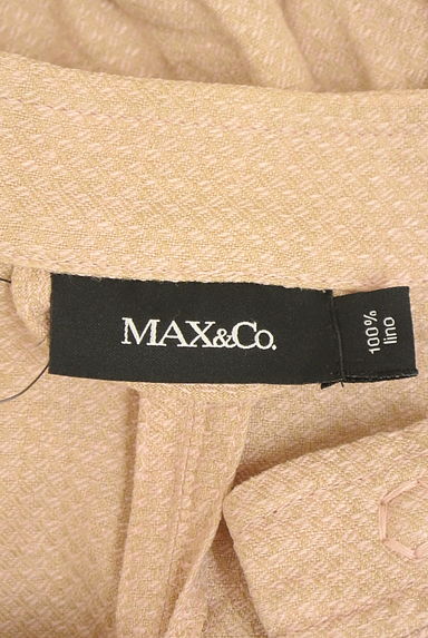 MAX&Co.（マックス＆コー）の古着「7分バルーン袖リネンジャケット（ジャケット）」大画像６へ