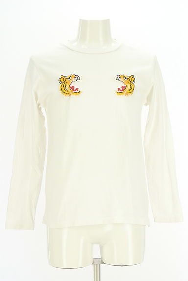 BEAMS Men's（ビームス　メンズ）の古着「BEAMS 虎刺繍ロンT（Ｔシャツ）」大画像１へ