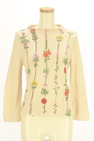 Sybilla（シビラ）の古着「花刺繍ニットトップス（ニット）」大画像１へ