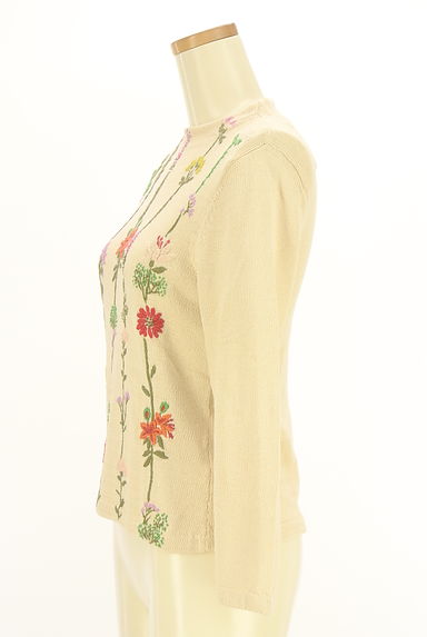 Sybilla（シビラ）の古着「花刺繍ニットトップス（ニット）」大画像３へ