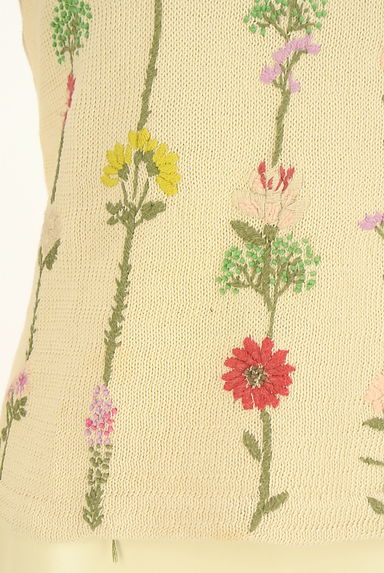 Sybilla（シビラ）の古着「花刺繍ニットトップス（ニット）」大画像５へ