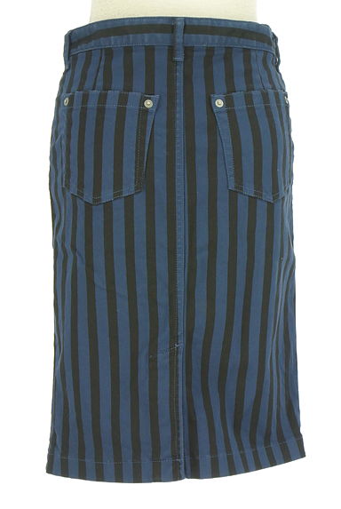 UNITED ARROWS（ユナイテッドアローズ）の古着「ストライプ膝丈タイトスカート（スカート）」大画像２へ