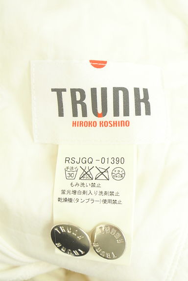 HIROKO KOSHINO（ヒロココシノ）の古着「HIROKO KOSHINO TRUNK シアー袖プリントジャケット（ジャケット）」大画像６へ
