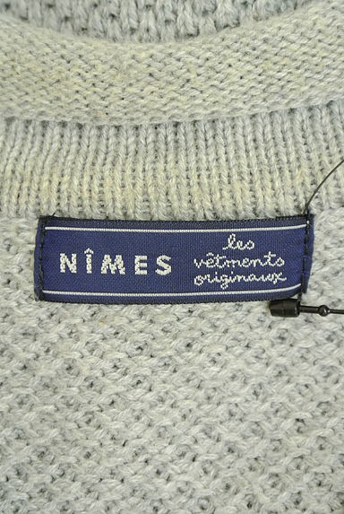NIMES（ニーム）の古着「ドロップショルダーニットカーディガン（カーディガン・ボレロ）」大画像６へ