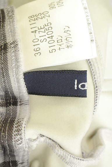 la.f...（ラエフ）の古着「チェック柄ストレッチスリムパンツ（パンツ）」大画像６へ