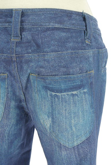 la.f...（ラエフ）の古着「ダミープリントストレッチデニムパンツ（デニムパンツ）」大画像５へ