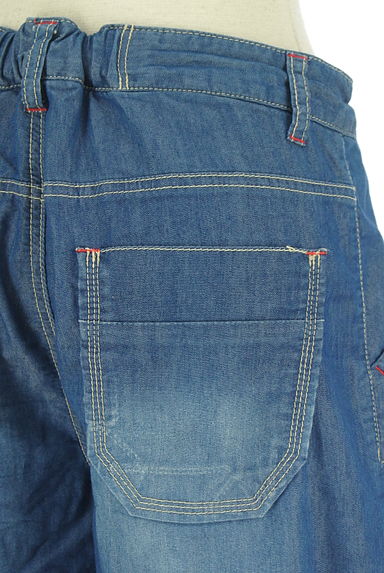 LUI CHANTANT（ルイシャンタン）の古着「ウォッシュド加工ワイドデニムパンツ（デニムパンツ）」大画像５へ
