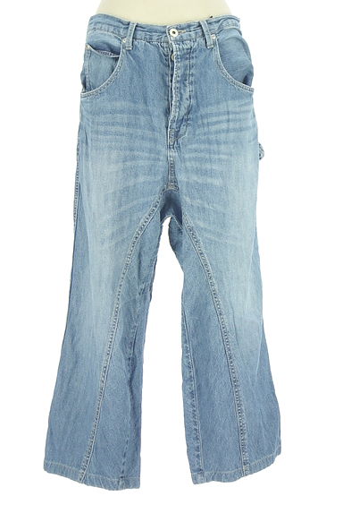 antiqua（アンティカ）の古着「ワイドデニムパンツ（デニムパンツ）」大画像１へ