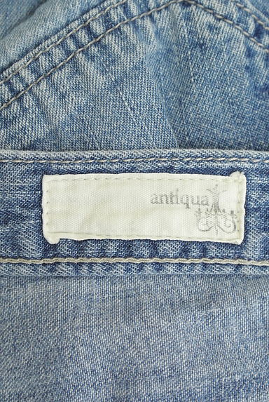 antiqua（アンティカ）の古着「ワイドデニムパンツ（デニムパンツ）」大画像６へ