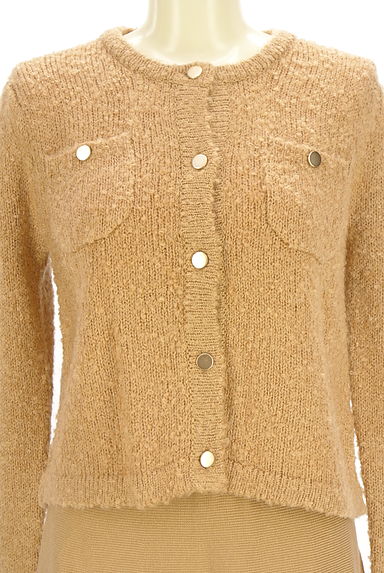 PROPORTION BODY DRESSING（プロポーションボディ ドレッシング）の古着「ふんわりカーディガン+ロングフレアスカート（セットアップ（ジャケット＋スカート））」大画像４へ