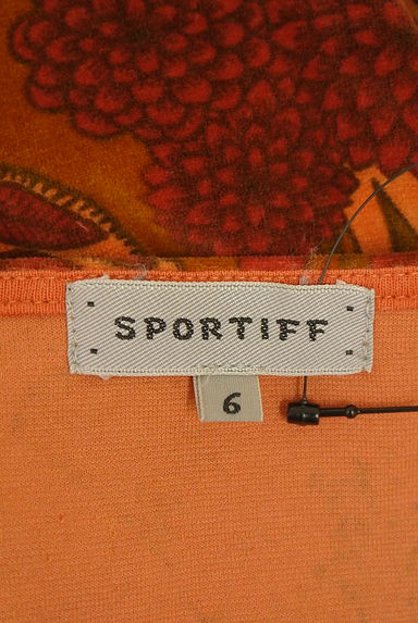 sportiff（スポーティフ）の古着「花柄ベロアチュニック（ワンピース・チュニック）」大画像６へ