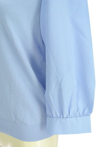 BLUE LABEL CRESTBRIDGE（ブルーレーベル・クレストブリッジ）の古着「レイヤード風トップス（ニット）」大画像５へ