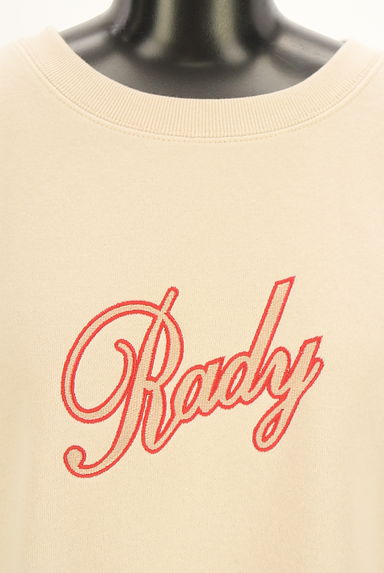 Rady（レディ）の古着「ロゴ刺繍裏起毛スウェット（スウェット・パーカー）」大画像４へ
