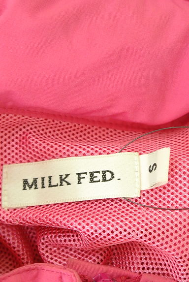 MILKFED.（ミルク フェド）の古着「ナイロンロングコート（ブルゾン・スタジャン）」大画像６へ