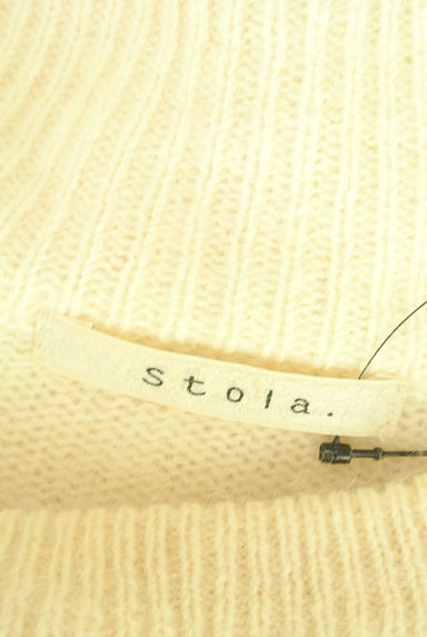 Stola.（ストラ）の古着「モックネックニットトップス（セーター）」大画像６へ