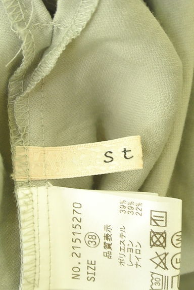Stola.（ストラ）の古着「キーネック膝下コクーンワンピース（ワンピース・チュニック）」大画像６へ