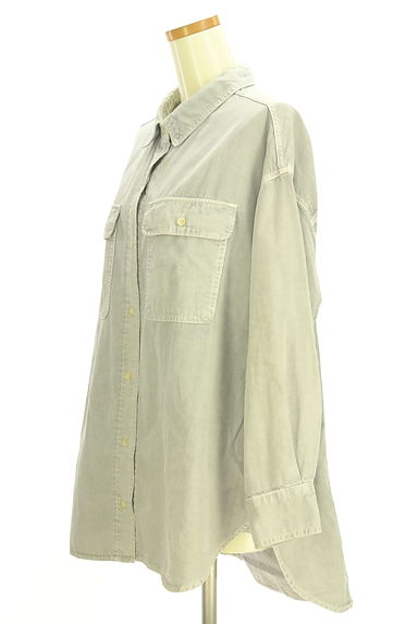 Stola.（ストラ）の古着「USED加工チュニックシャツ（カジュアルシャツ）」大画像３へ