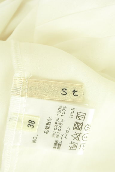 Stola.（ストラ）の古着「花柄刺繍ピンタックシフォンカットソー（カットソー・プルオーバー）」大画像６へ