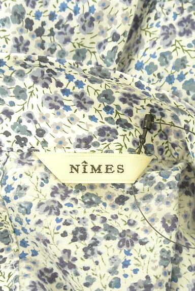 NIMES（ニーム）の古着「ハイネック小花柄ブラウス（カットソー・プルオーバー）」大画像６へ