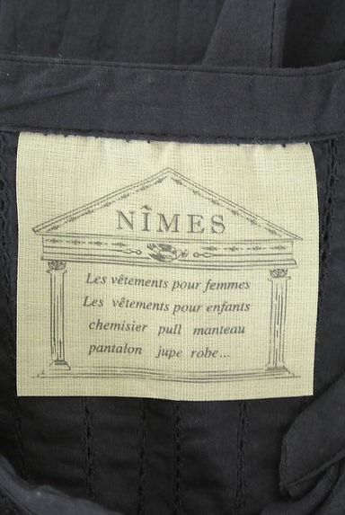 NIMES（ニーム）の古着「ベルト付きロングシャツワンピース（ワンピース・チュニック）」大画像６へ