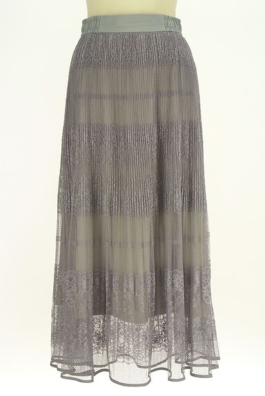 JILL by JILLSTUART（ジルバイジルスチュアート）の古着「ロングレーススカート（ロングスカート・マキシスカート）」大画像１へ